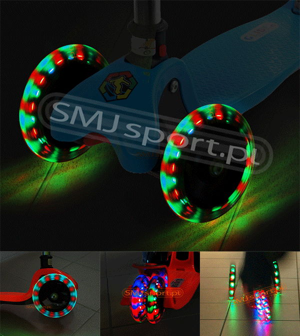 hulajnoga LED