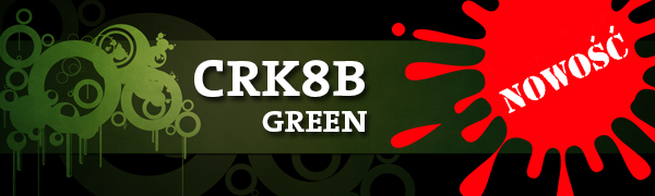 Nowe rolki regulowane dla dzieci CRK8B Green