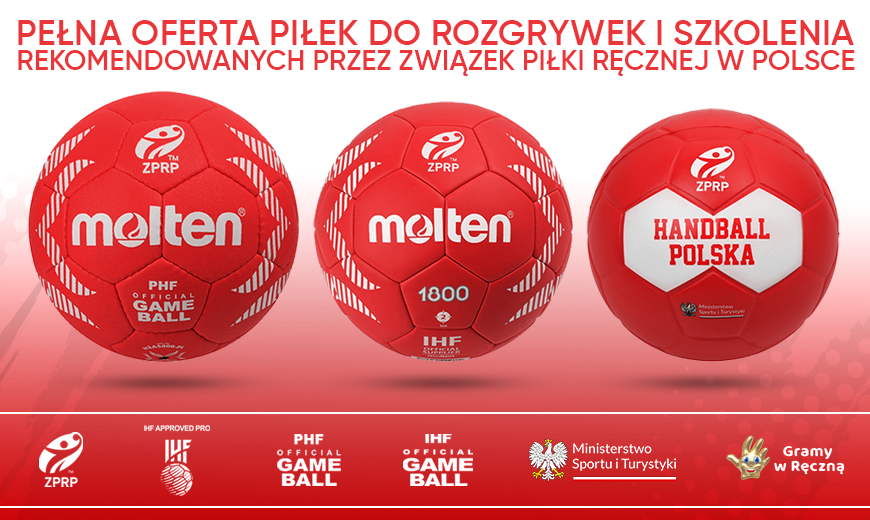 ZPRP pełna oferta piłek do piłki ręcznej