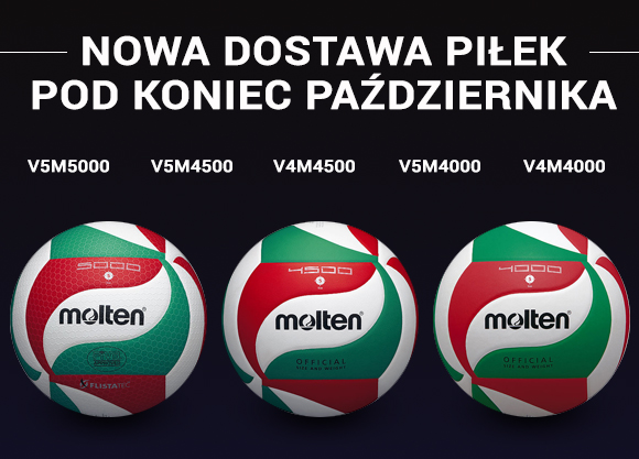 PRE-ORDER Piłki do siatkówki Molten
