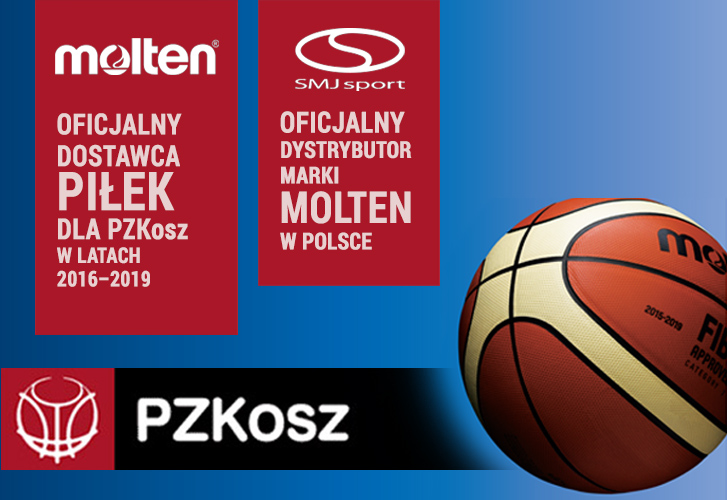Molten oficjalny partner Polskiego Związku Koszykówki